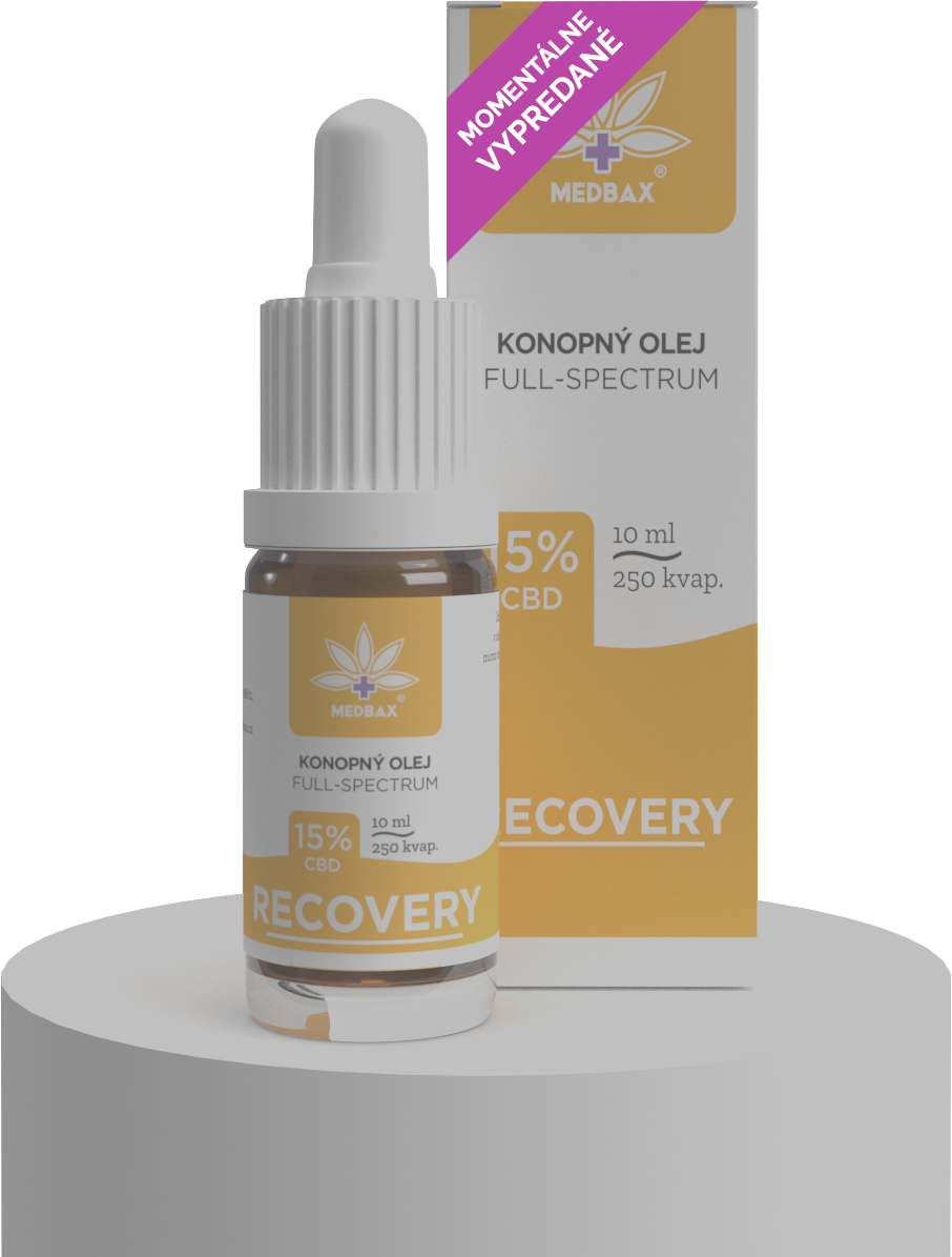 MEDBAX® Konopný Olej Recovery 10ml