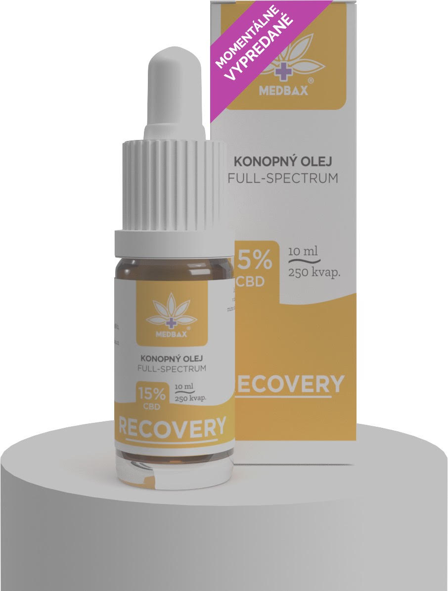 MEDBAX® Konopný Olej Recovery 10ml