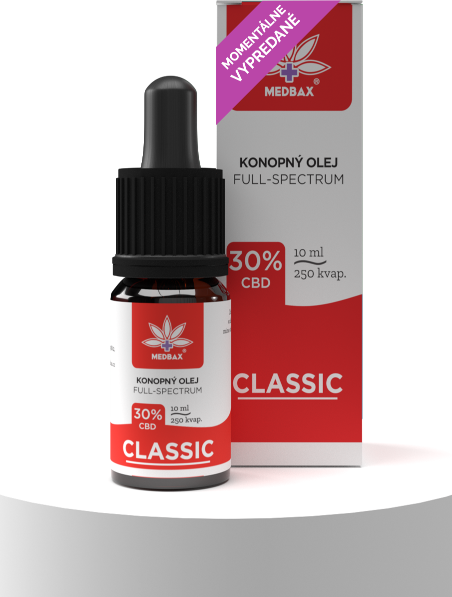 MEDBAX® Konopný Olej Classic 30%