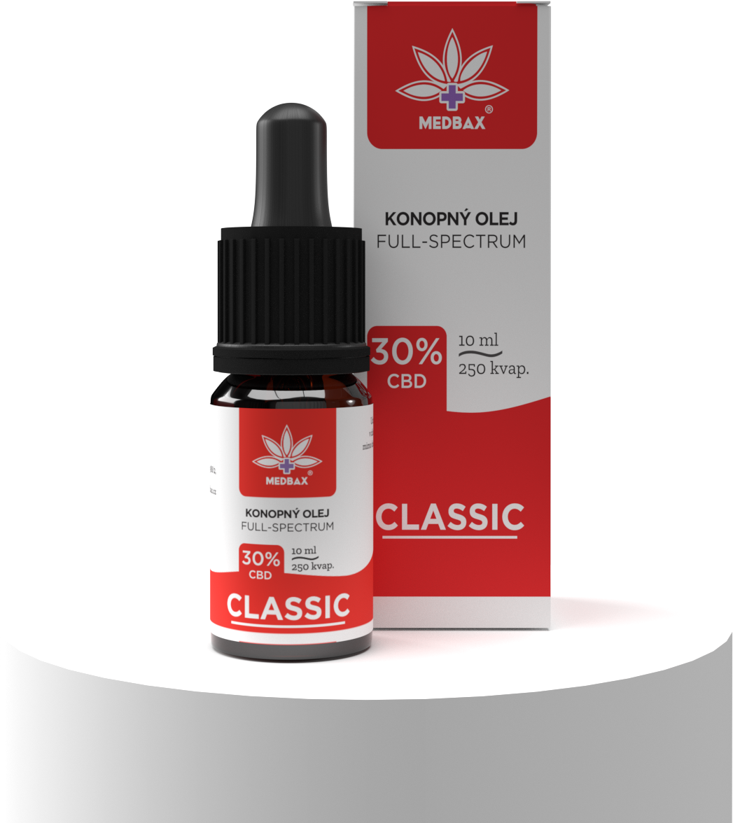 MEDBAX® Konopný Olej Classic 30%