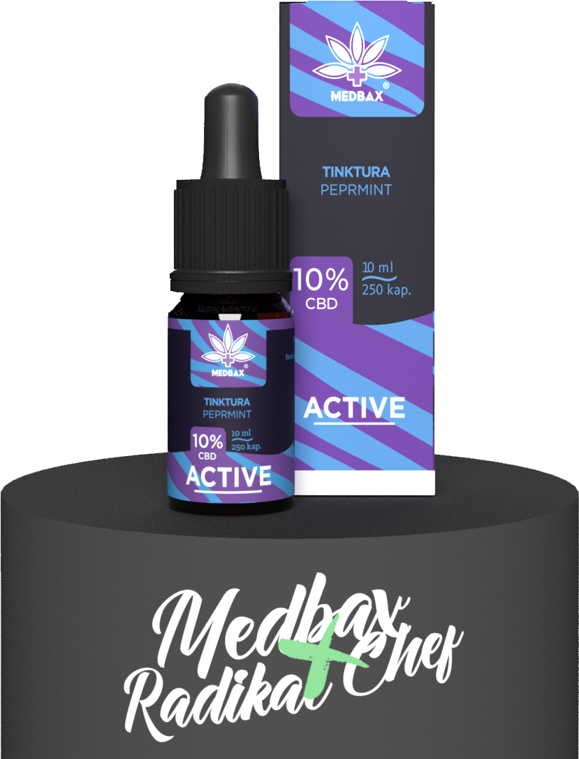 MEDBAX® x RADIKAL CHEF Active Pepermint Limited Edition 10ml