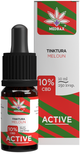 MEDBAX® CBD Tinktúra Active Melón 10ml