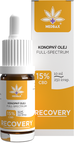 MEDBAX® Konopný Olej Recovery 10ml MEDBAX® Konopný Olej Recovery 10ml