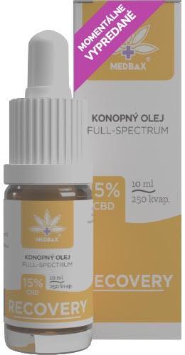 MEDBAX® Konopný Olej Recovery 10ml MEDBAX® Konopný Olej Recovery 10ml