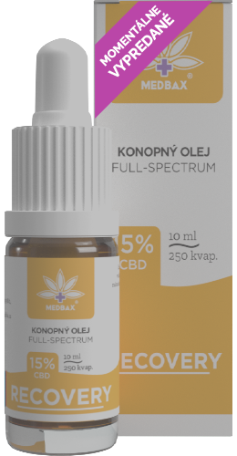 MEDBAX® Konopný Olej Recovery 10ml