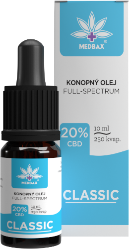 MEDBAX® Konopný Olej Classic 20% MEDBAX® Konopný Olej Classic 20%