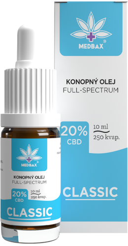 MEDBAX® Konopný Olej Classic 20% MEDBAX® Konopný Olej Classic 20%