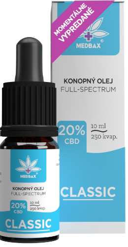 MEDBAX® Konopný Olej Classic 20%