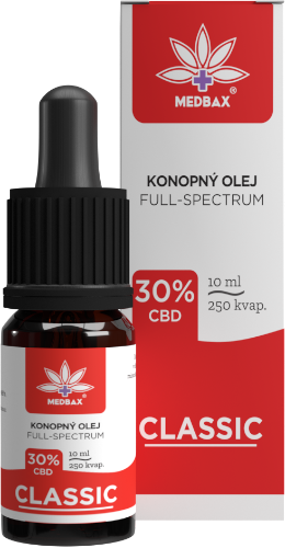 MEDBAX® Konopný Olej Classic 30% MEDBAX® Konopný Olej Classic 30%