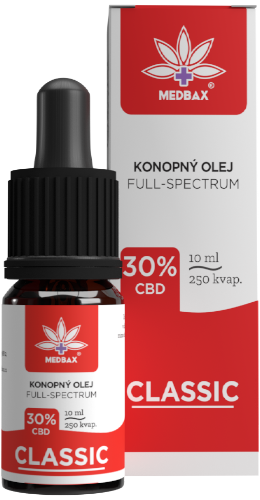 MEDBAX® Konopný Olej Classic 30% MEDBAX® Konopný Olej Classic 30%