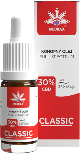 MEDBAX® Konopný Olej Classic 30% MEDBAX® Konopný Olej Classic 30%